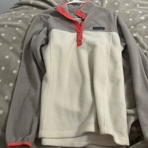 nwot columbia quarter snap fleece